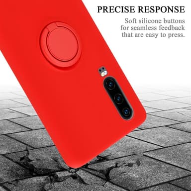 Skal Huawei P30 Fodral Case (Röd)