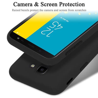 Samsung Galaxy J6 2018 Skal Fodral Case (Svart)