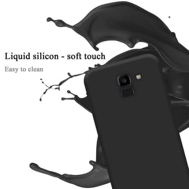 Samsung Galaxy J6 2018 Skal Fodral Case (Svart)