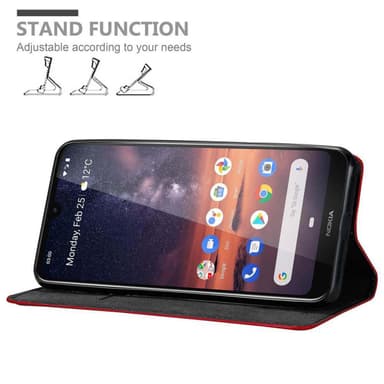 Nokia 3.2 Skal Fodral Case (Röd)
