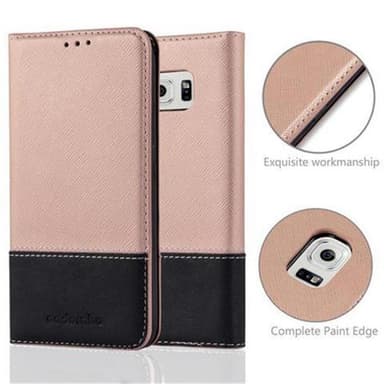 Samsung Galaxy S6 Skal Fodral Case (Rosa)