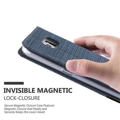 Samsung Galaxy S6 Plånboksfodral Skal (Blå)
