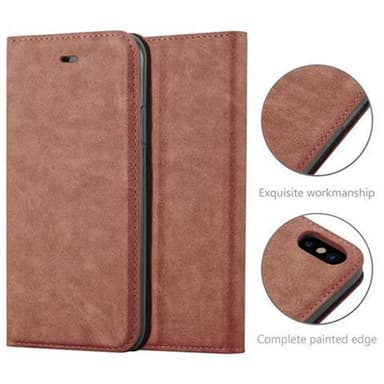 iPhone X / XS Skal Fodral Case (Brun)
