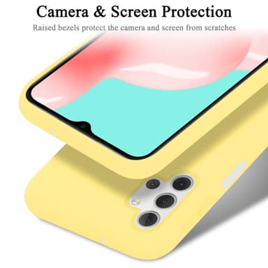 Samsung Galaxy A32 5G Skal Fodral Case (Gul)