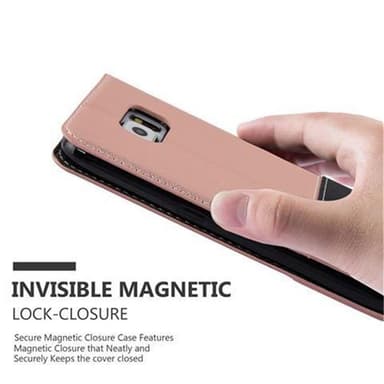 Samsung Galaxy S6 Skal Fodral Case (Rosa)