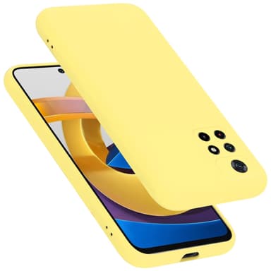 Xiaomi POCO M4 PRO 5G Skal Fodral Case (Gul)