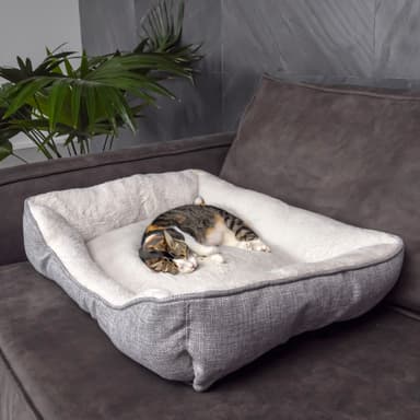 Hundbädd Kattbäddskudde Hund Katt Soffa (60x47x13cm)