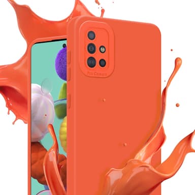 Samsung Galaxy A51 4G / M40s Skal Fodral Case (Orange)