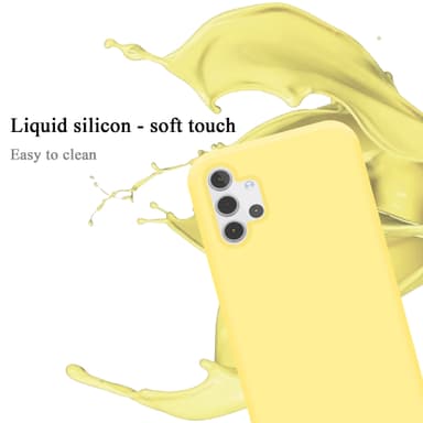 Samsung Galaxy A32 5G Skal Fodral Case (Gul)