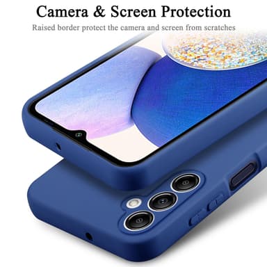 Samsung Galaxy A14 4G / 5G / M14 Skal Fodral Case (Blå)