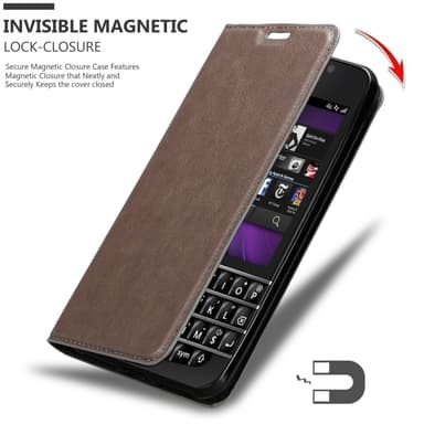 Blackberry Q10 Skal Fodral Case (Brun)