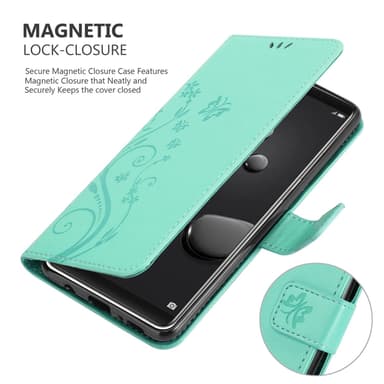 Huawei MATE 10 PRO Plånboksfodral Skal (Turkos)