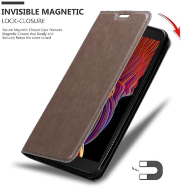 Samsung Galaxy XCover 5 Skal Fodral Case (Brun)