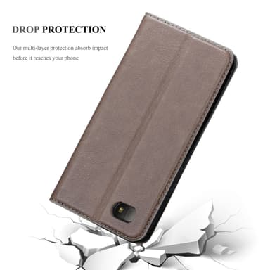 Blackberry Q10 Skal Fodral Case (Brun)