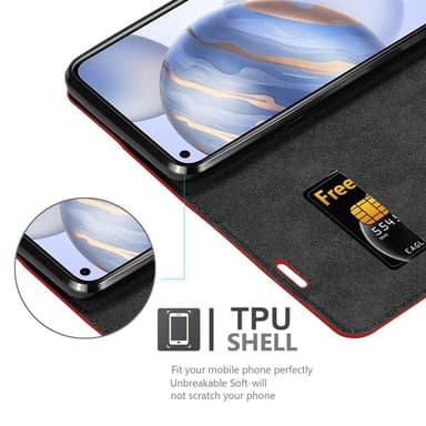 Honor 30 Skal Fodral Case (Röd)