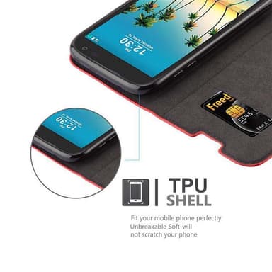 LG K3 2017 Skal Fodral Case (Röd)