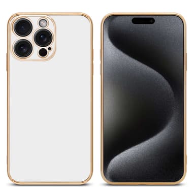 iPhone 15 PRO Skal Fodral Case (Vit)