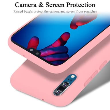 Huawei P20 Skal Fodral Case (Rosa)