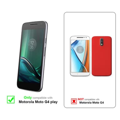 Motorola MOTO G4 PLAY Skal Fodral Case (Blå)