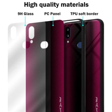 Samsung Galaxy A10s / M01s Skal Fodral Case (Rosa)