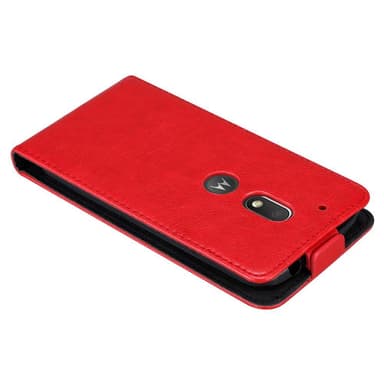 Motorola MOTO G4 PLAY Flipfodral Skal (Röd)