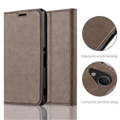 Sony Xperia M4 AQUA Skal Fodral Case (Brun)