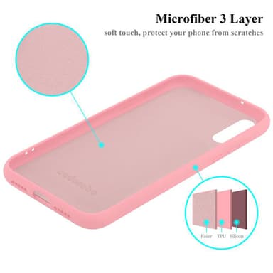Huawei P20 Skal Fodral Case (Rosa)