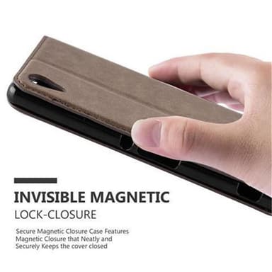 Sony Xperia M4 AQUA Skal Fodral Case (Brun)