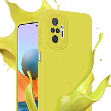 Xiaomi RedMi NOTE 10 PRO Skal Fodral Case (Gul)
