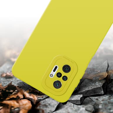 Xiaomi RedMi NOTE 10 PRO Skal Fodral Case (Gul)
