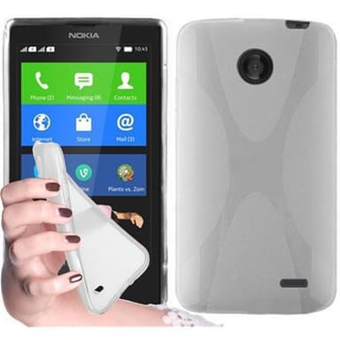 Nokia X Skal Fodral Case (Transparent)