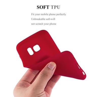 Skal Samsung Galaxy S7 Fodral Case (Röd)