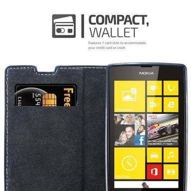 Nokia Lumia 520 / 521 Skal Fodral Case (Blå)