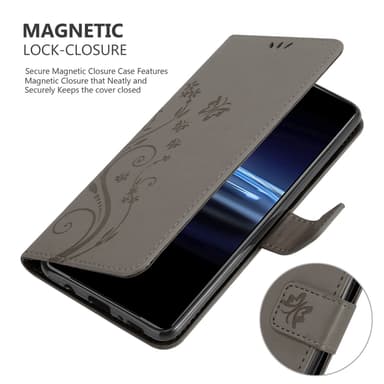 Sony Xperia PRO-I Plånboksfodral Skal (Grå)