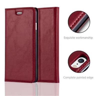 iPhone 6 / 6S Skal Fodral Case (Röd)