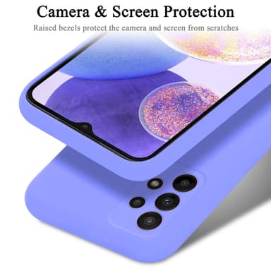 Samsung Galaxy A23 4G Skal Fodral Case (Lila)