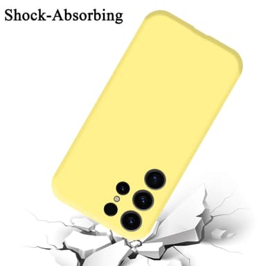 Samsung Galaxy S23 ULTRA Skal Fodral Case (Gul)