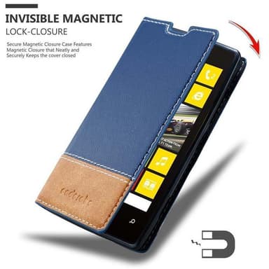 Nokia Lumia 520 / 521 Skal Fodral Case (Blå)