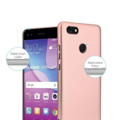 Huawei Y6 PRO 2017 Skal Fodral Case (Rosa)