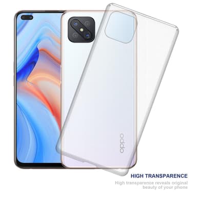 Oppo Reno4 Z Skal Fodral Case (Transparent)