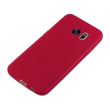 Skal Samsung Galaxy S7 Fodral Case (Röd)