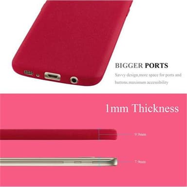 Skal Samsung Galaxy S7 Fodral Case (Röd)