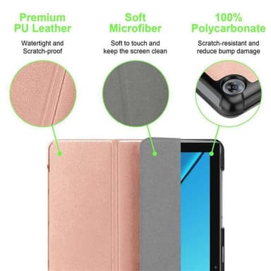 Huawei MediaPad M5 LITE 10 (10.1 tum) Skal Fodral Case