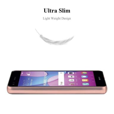 Huawei Y6 PRO 2017 Skal Fodral Case (Rosa)