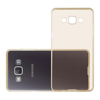 Samsung Galaxy A5 2015 Skal Fodral Case (Guld)