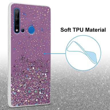 Huawei NOVA 5i / P20 LITE 2019 Skal Fodral Case (Lila)