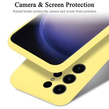 Samsung Galaxy S23 ULTRA Skal Fodral Case (Gul)