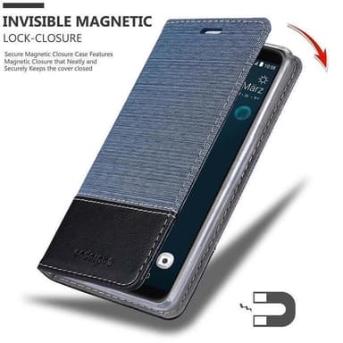 HTC Desire 12 PLUS Plånboksfodral Skal (Blå)