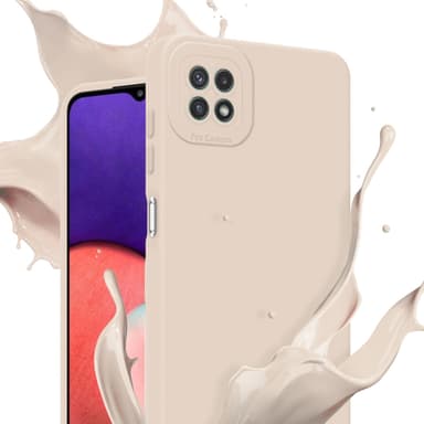 Samsung Galaxy A22 5G Skal Fodral Case (Rosa)