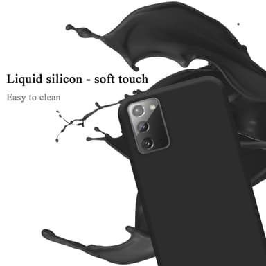 Samsung Galaxy NOTE 20 Skal Fodral Case (Svart)